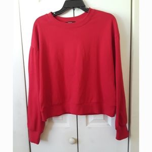 Forever 21 Red Athletic Sweatshirt